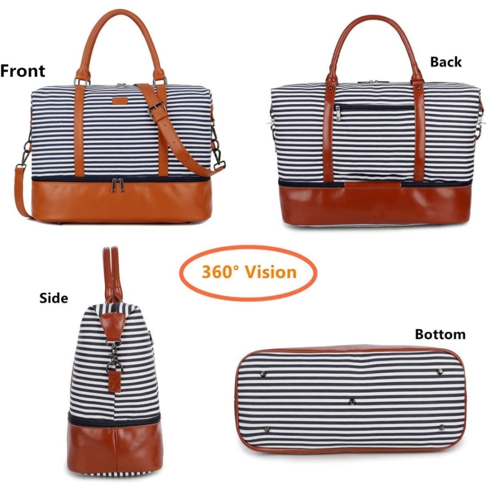 Weekender bag with FREE passport wallet